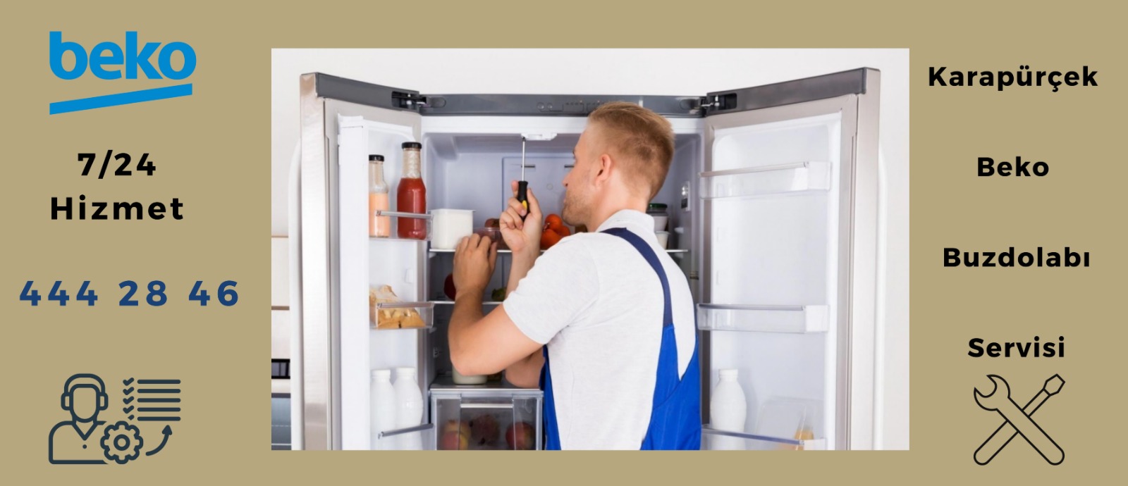 Karapürçek Beko Buzdolabı Servisi